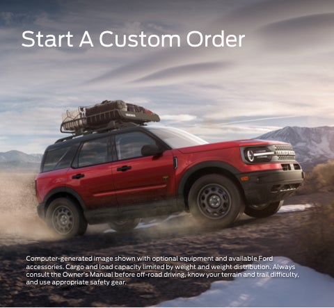 Start a custom order | Bill McCandless Ford in Mercer PA