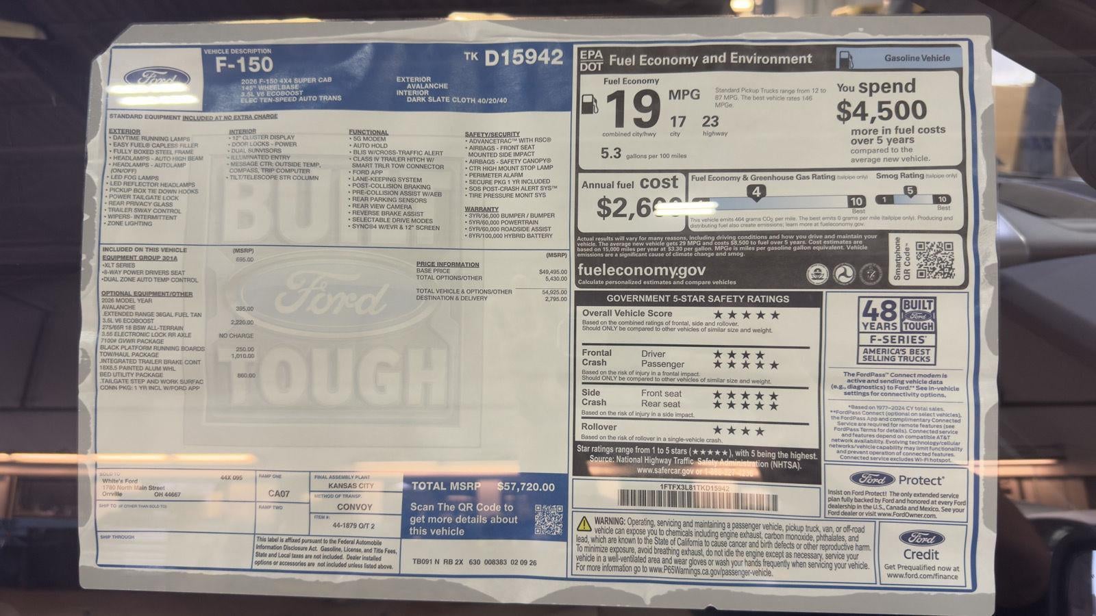 2026 Ford F-150 XLT